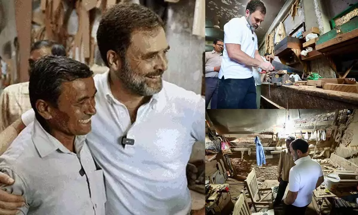 Rahul Gandhi shares video of his visit to Kirti Nagar furniture market, moots idea of vishwakarma bank