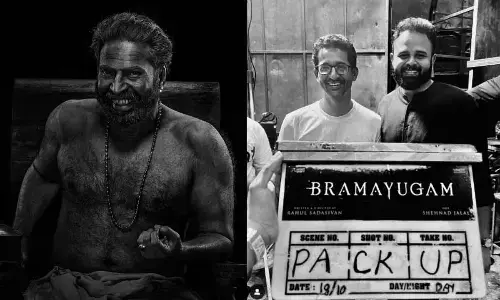 It’s a wrap for ‘Bramayugam’ !