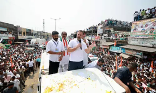 Rahul Gandhi promises caste census in Telangana
