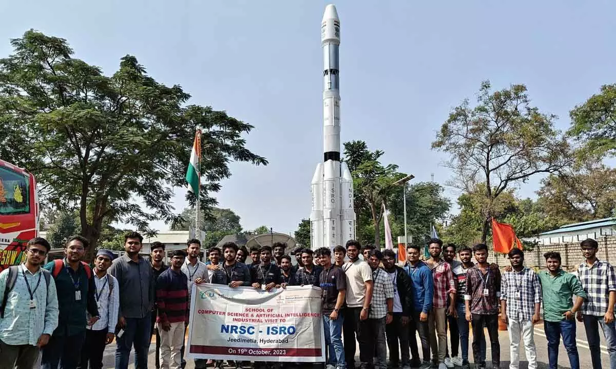 Warangal: Students get feel of space tech