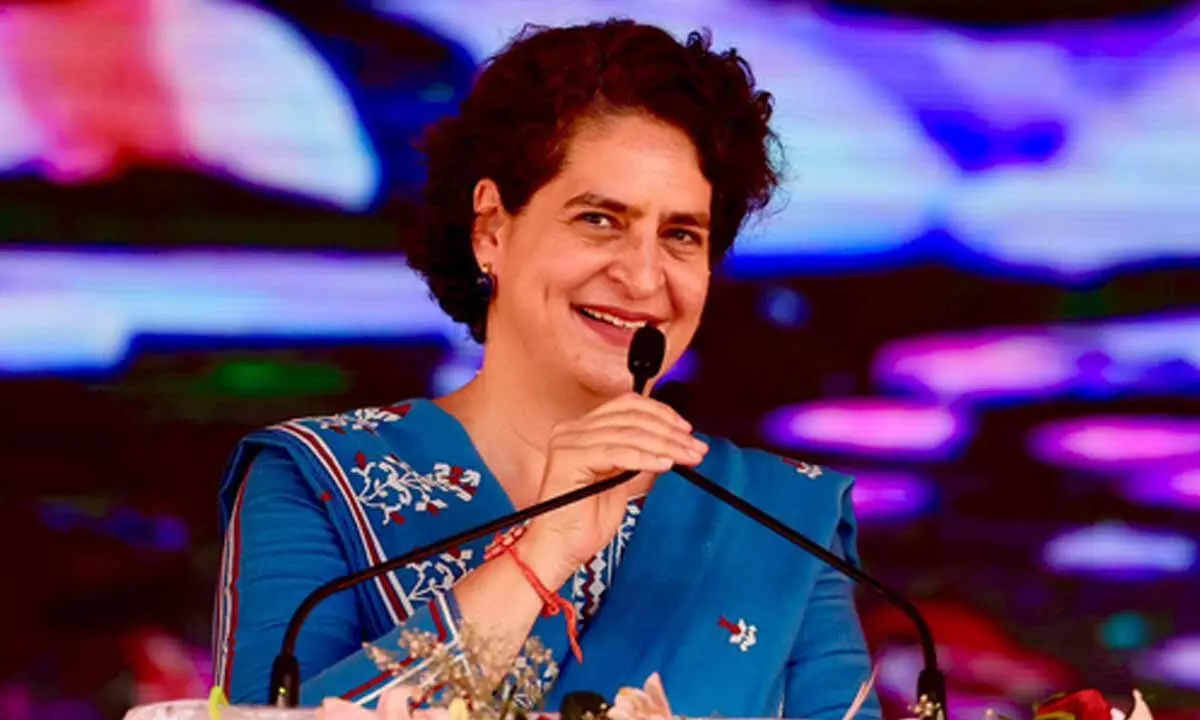 Priyanka Gandhi targets Centre on ERCP before her Rajasthan tour today