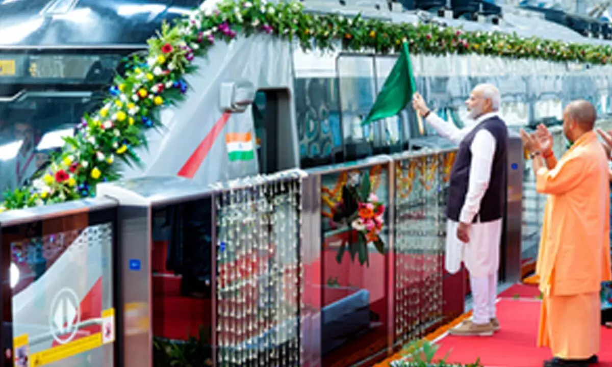 PM inaugurates Delhi-Ghaziabad-Meerut rapid rail transit system, calls it a historic moment