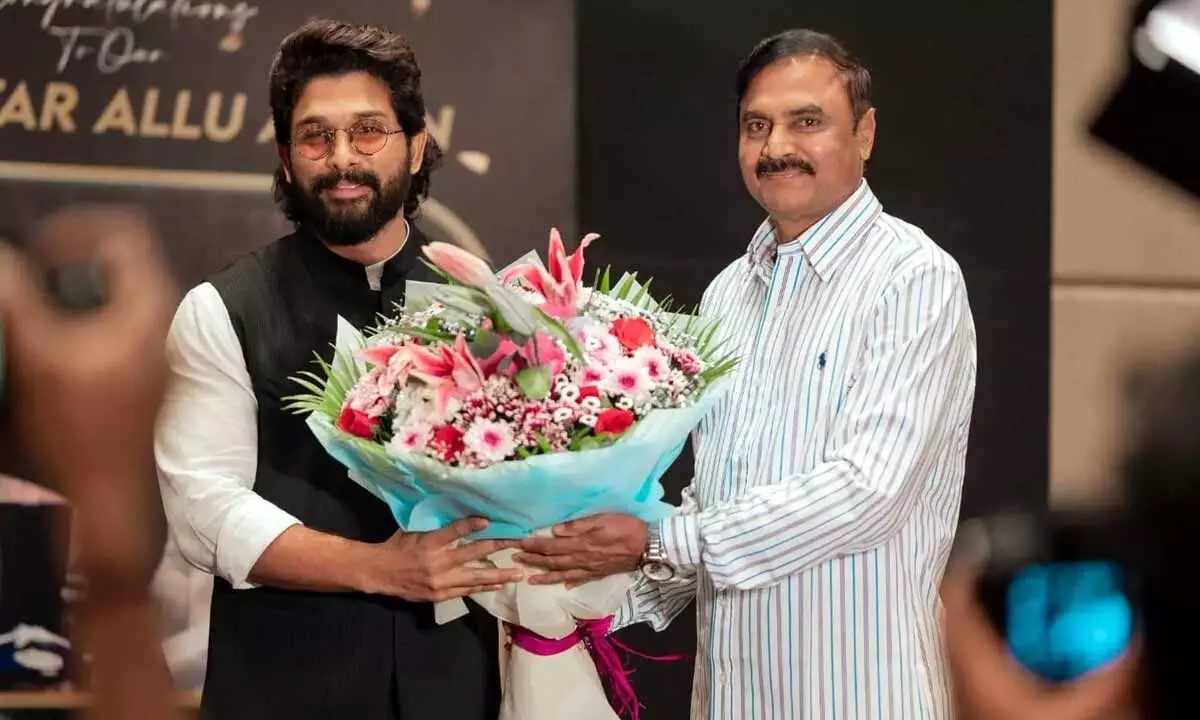Allu Arjun’s father-in-law celebrates his National Award win with a special party