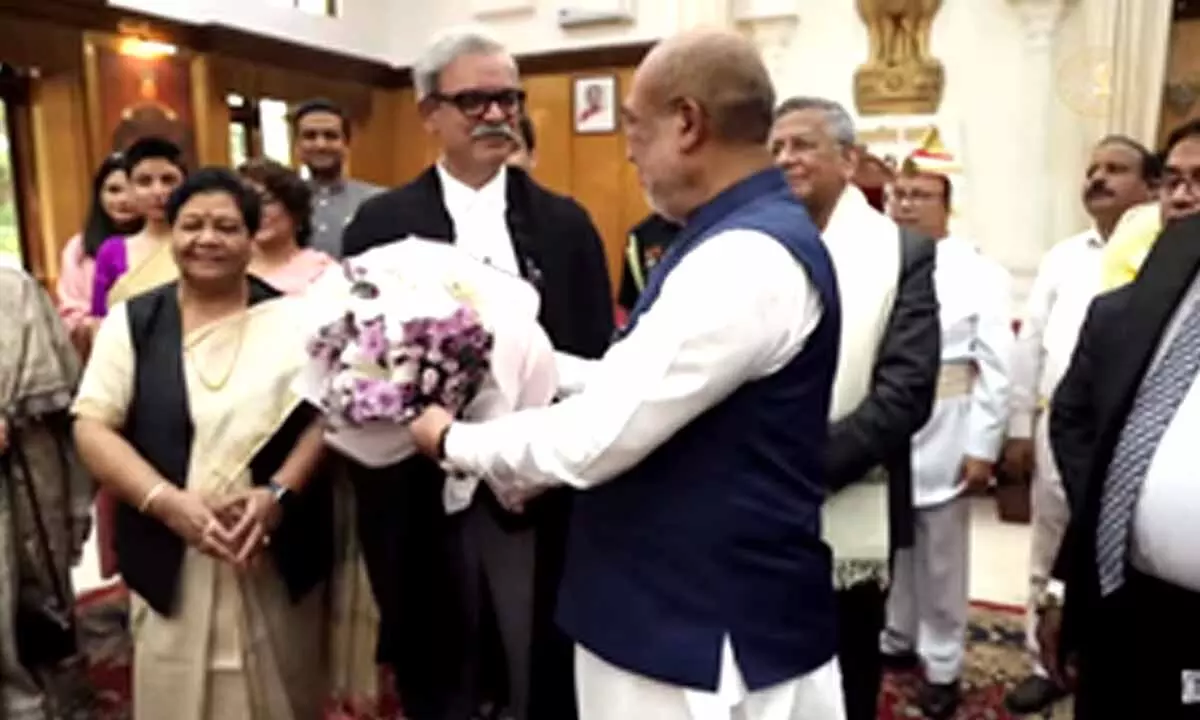 Siddharth Mridul sworn-in as 7th Chief Justice of Manipur High Court