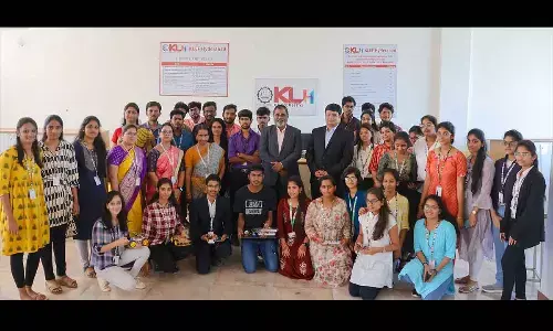 KLH Hyderabad Campus Organizes AVINYA 2023: A Fusion of Technology and Culture