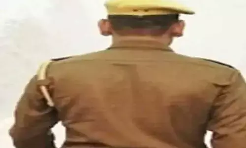 Cop knocked down while  vehicle checking in Hyderabad