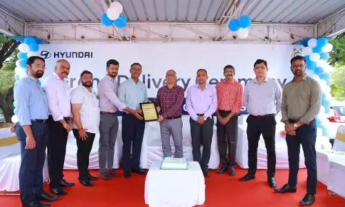 Hyundai Motor India Ltd delivers Alcazar cars to CRPF in Secunderabad