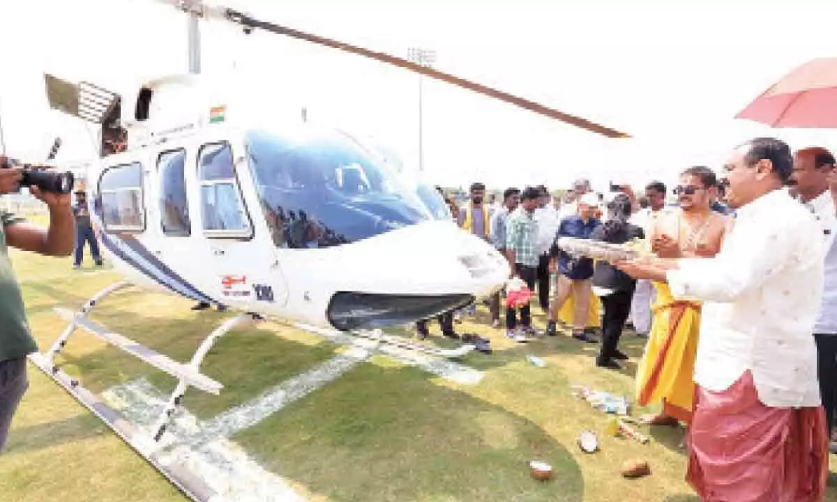Tirupati: Aerodon brings chopper rides to pilgrim city