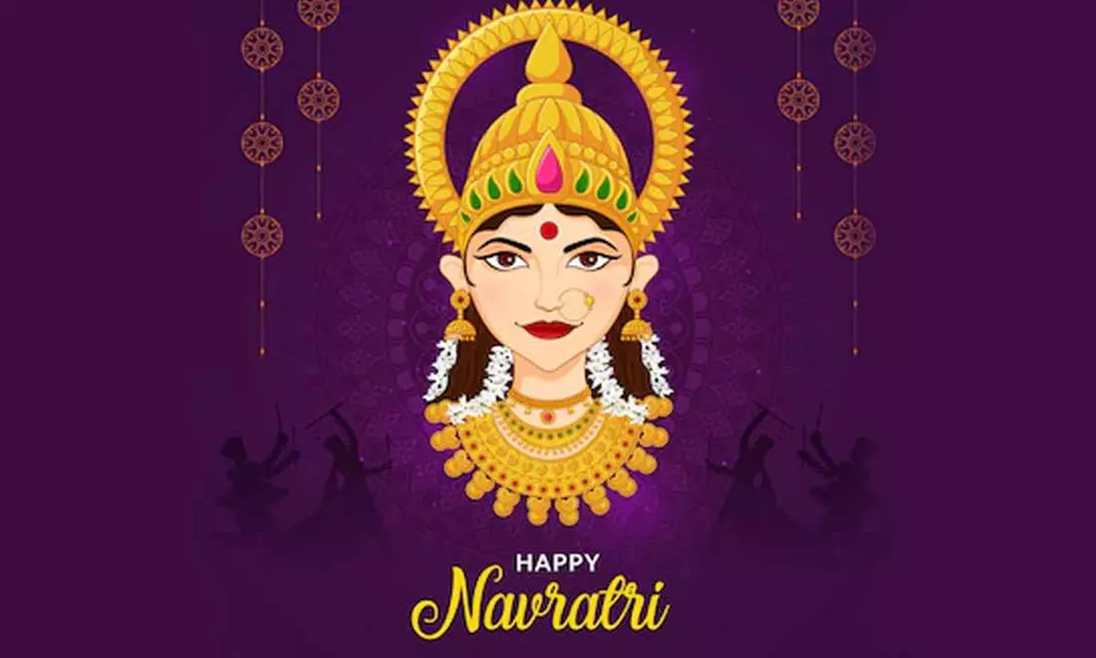 Embracing the Royal Hue: Purple Outfits for Navratri Day 8