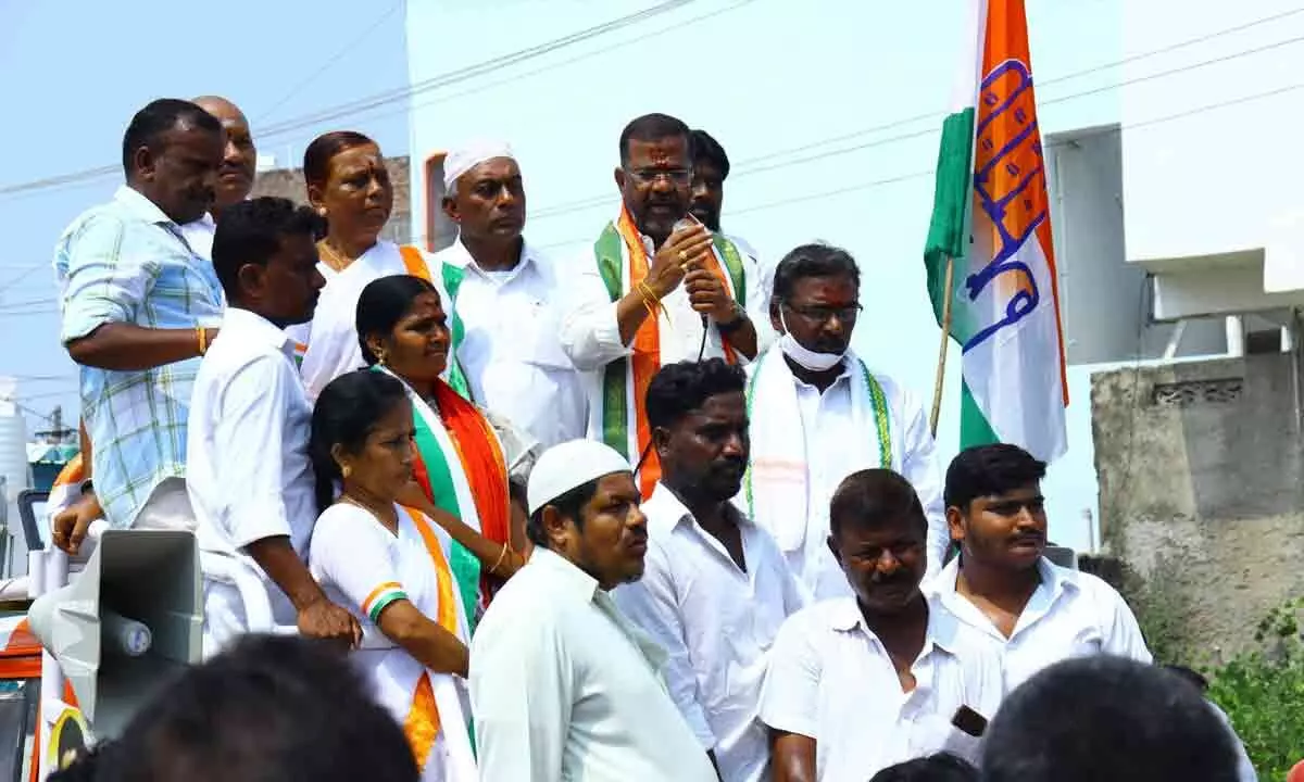 Warangal Development not a priority of BRS says Congress
