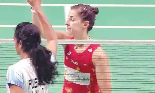 PV Sindhu loses to Marin in ill-tempered semifinal