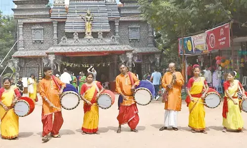 Drums of Change: Women Dhakis take center stage this Durga Puja