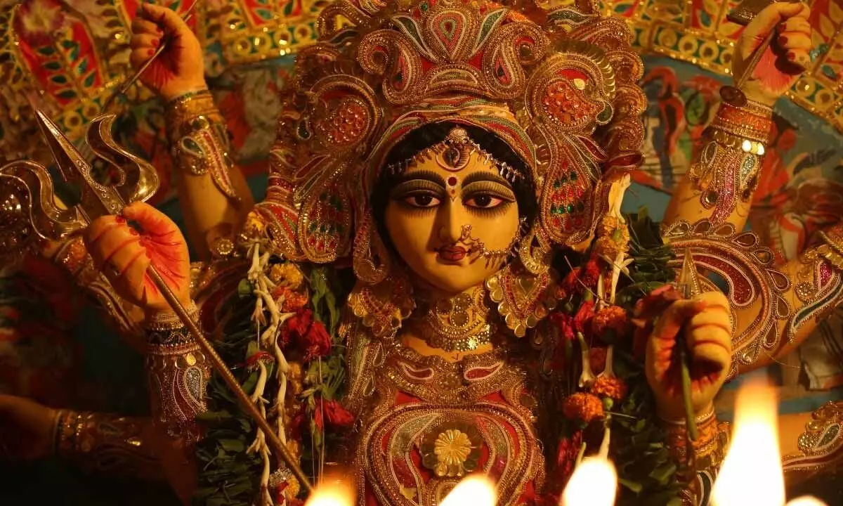 Happy Durga Navami 2023: Maha Navami WhatsApp Wishes, Status, Quotes, Messages and Greetings to Share on 9th Navratri