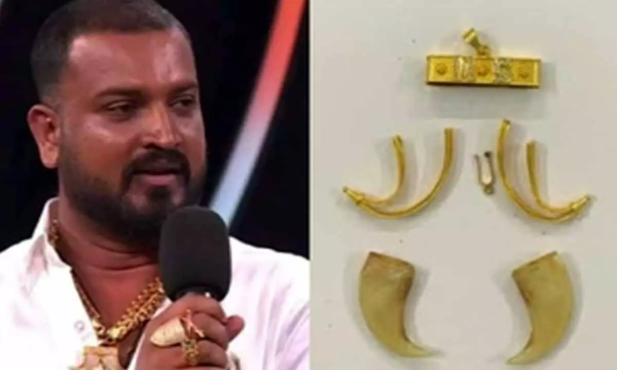 Kannada Bigg Boss contestant arrested for wearing tiger claw locket