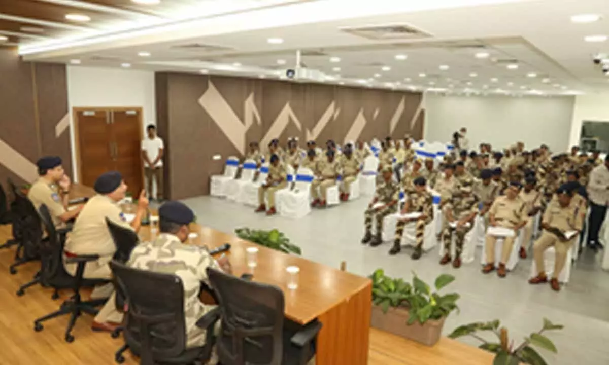 Central police forces briefed on critical polling stations in Hyderabad