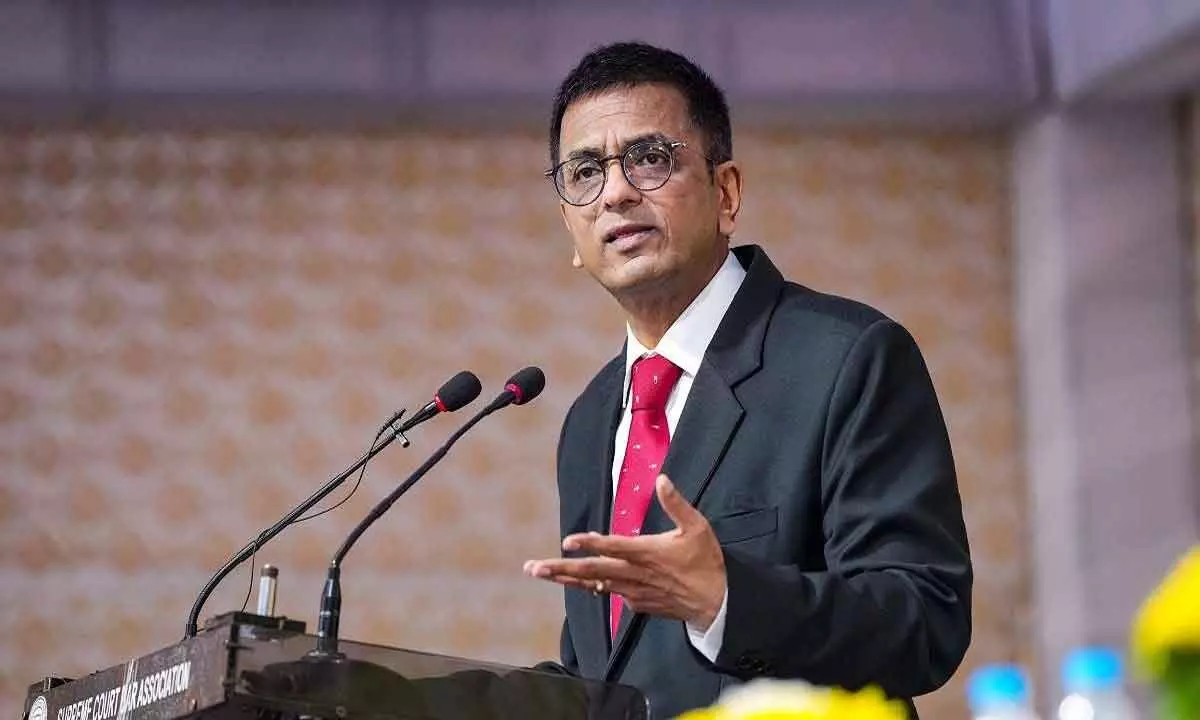 Judges have vital role to play in social evolution: CJI DY Chandrachud