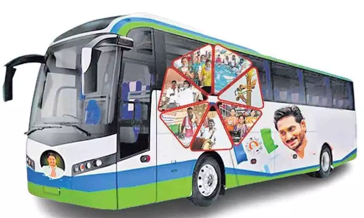 YSRCP to begin Bus Yatra on Thursday to take welfare schemes into public