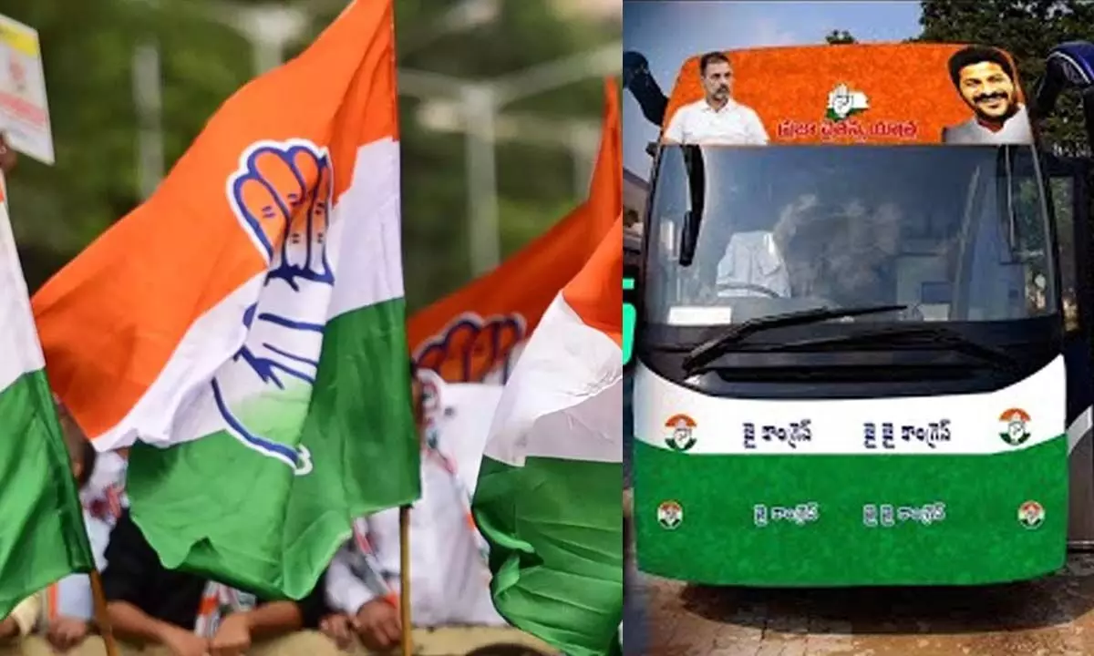 Telangana Congress likely to start second phase of Bus Yatra from October 28