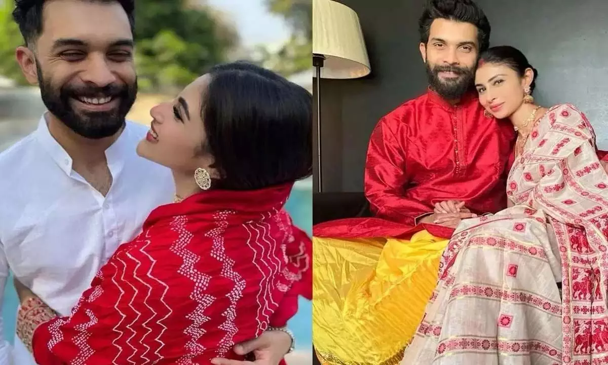 Mouni Roy is missing her husband on Dussehra, drops candid photos