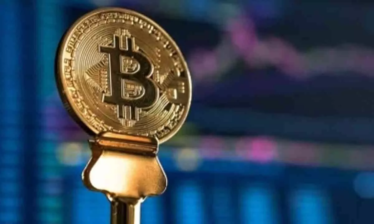 Bitcoin rocketing higher, topping $35,000 for the first time since May 2022