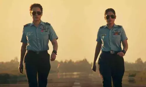 Anshul Chauhan, portrays the role of fighter pilot in Tejas