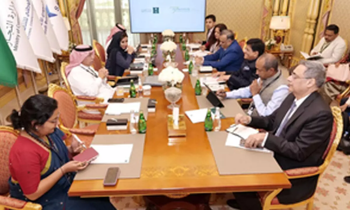 Commerce Minister Piyush Goyal attends Future Investment Initiative meet in Riyadh, meets Saudi ministers