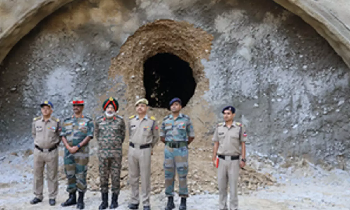 BRO completes Kandi Tunnel ahead of schedule in J&K