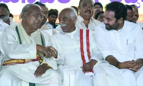 Hyderabad: Kishan Reddy attends ‘Ravana Dahan’