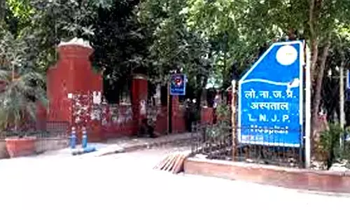 342 security guards at Delhis LNJP hospital go on strike, allege delay in salary and fraud