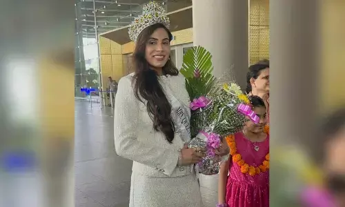 Priya Saggi The newly crowned Queen of the world receives a thundering welcome