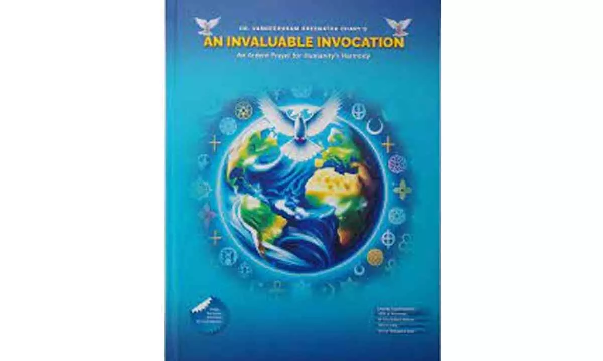 Rs 5 crore book ‘An Invaluable Invocation’ spreads world peace and harmony