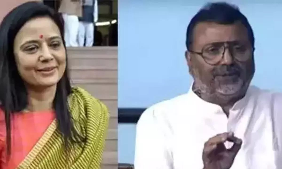 BJP MP Nishikant Dubey Appears Before Ethics Committee In Cash-For-Questions Controversy