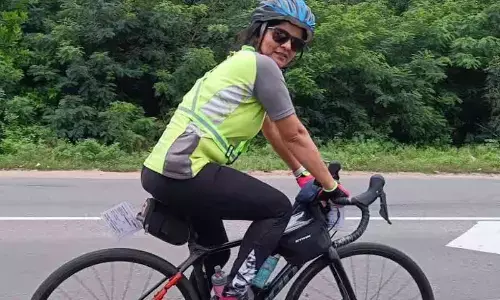 Visakhapatnam: ‘Double Super Randonneur’ wants health to be women’s priority