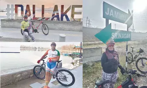 Pedalling from Kashmir to Kanyakumari for clean air