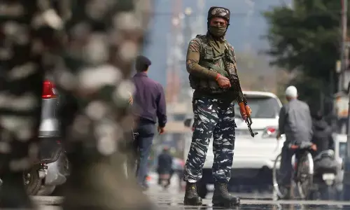 Two Terrorists Neutralized In Ongoing Encounter In Jammu And Kashmirs Machhal Sector