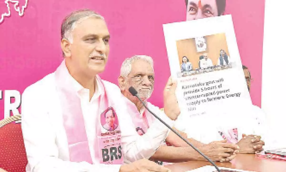 Hyderabad: Agency will set things right at Medigadda in 2 months says T Harish Rao