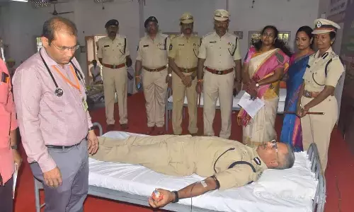Mangalagiri: Blood donors lauded for noble act