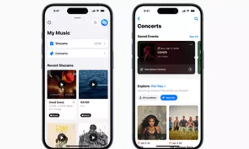 Apples Shazam app rolls out new Concerts section