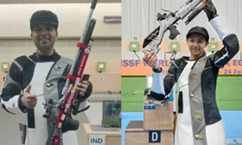 Asian Shooting Cships: Arjun, Tilottama Paris Olympic quota in 10m air rifle events