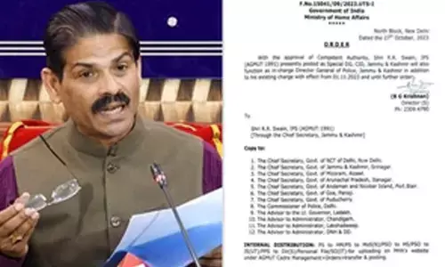 Rashmi Ranjan Swain to be new J&K DGP