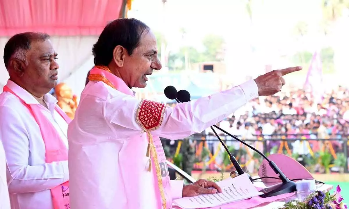 BRS govt must in state to continue progress: KCR