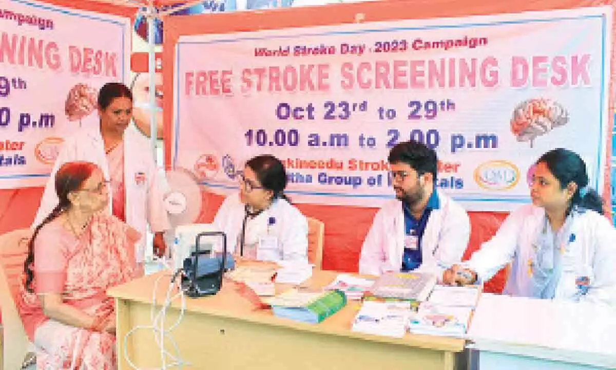 Guntur: Stroke awareness camp organised