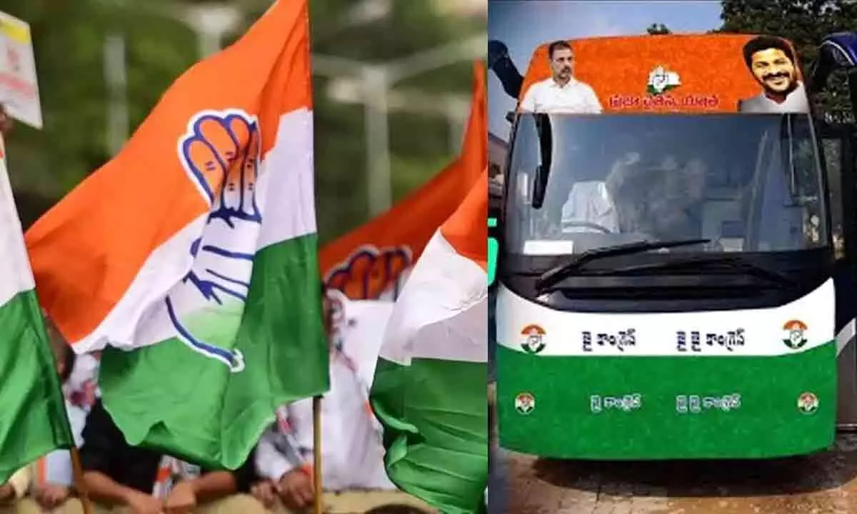 Telangana: Second phase of Congress bus yatra to begin today