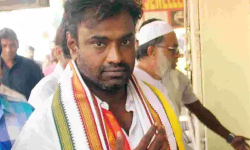 Congress leader Vishnuvardhan Reddy express dissatisfaction over denial of MLA ticket