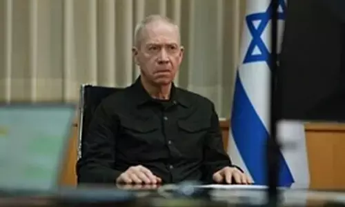 ‘The earth in Gaza shook’, says Israels Defence Minister