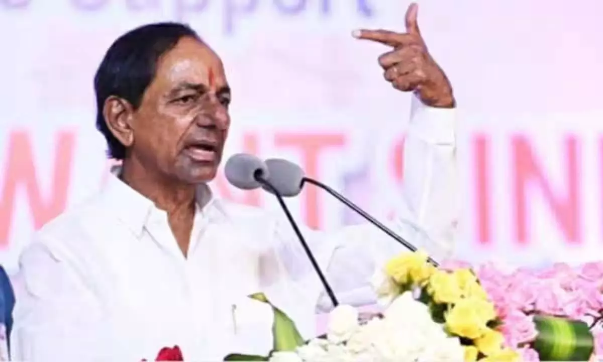 KCR urges people to vote wisely, says Congress is cause of backwardness in Kodada