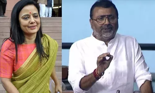 She has time to give interviews while escaping examining by ethics panel: BJP MP jibes Mahua Moitra