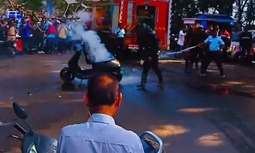 Ola electric scooter catches fire in Pune, company responds