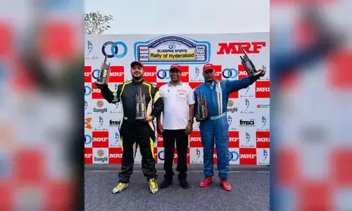 National Rally Championships: K.J Jacob and Shanmuga triumph in Rally of Hyderabad as big guns topple