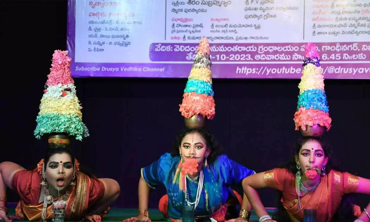 Vijayawada: Folk dances attract audience